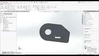 Converting 2D Sketch To 3D Model Tutorial 25 #solidworks #cadcamtraining