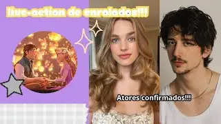 A Rapunzel e o Flynn Riderdo live-action foram escolhidos!!!☀️🌼💜