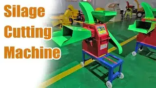 Silage Cutting Machine for Grass, Corn Stalks & Forage Crops #silage #farming #agriculture #grass