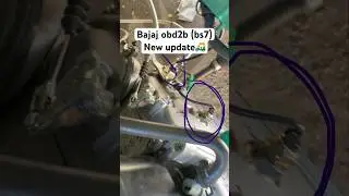 Bajaj obd2b new update 🛺 #bs4 #bs7
