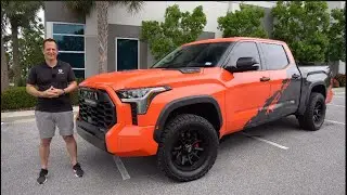 Является ли Toyota Tundra TRD PRO 2023 года ЛУЧШИМ грузовиком, чем Ford Raptor?