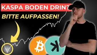 Crypto: Has Kaspa hit the floor now? Kaspa & Bitcoin Analysis