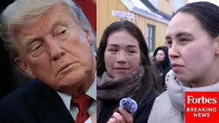 'Greenland Is Our Country, We Cannot Be Bought': Greenlandic Protestors Send Message To Trump