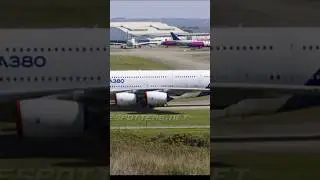 The Best Edit Of Airbus Prototype A380 F-WWOW #airbusa380#a380#a380prototype#airplane#plane