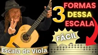 A Escala Mais Usada Na Viola Caipira | Mini Curso De Viola Caipira