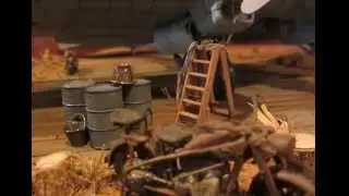 Diorama Heinkel HE 111 GPM Modellbau