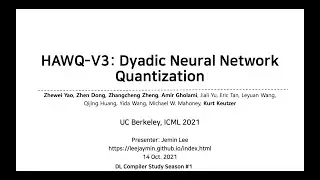 HAWQ-V3: Dyadic Neural Network Quantization