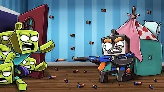 Minecraft - NERF WAR MOD - Armor, Snipers, Machine Gun! (ULTIMATE NERF MOD)