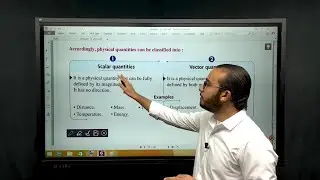Lecture 3 / Scalar and Vector quantities / Physics 1 Sec 2022