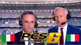 Sandro Piccinini y Aldo Serena en PES 🇮🇹