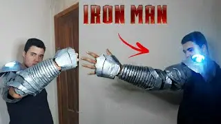 Como fazer a ARMADURA do HOMEM DE FERRO/MODELO 50 | P2 |  Repulsor, bracelete, bíceps e ombreira
