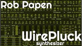 WirePluck Synthesizer by Rob Papen (No Talking)
