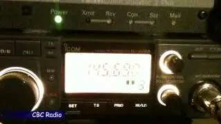 Victoria BC Ham interviewed on CBC Radio
