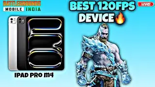 DOMINATION IN 4.0 UPDATE WITH IPAD M4 PRO🔥| BGMI LIVE #shortslive #bgmi #shorts #pubgmobile