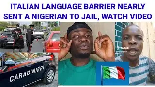 Language Barrier Nearly Sent Him To Prison In Italy 🇮🇹, Watch Shocking Video #nigeria #migrantcrisis