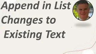 How to use in SharePoint list - Append Changes to Existing Text ?