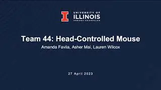 ECE 445 Demo (Head Controlled Mouse)