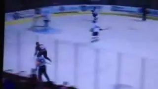 Nick Grasso QC Mallards #27 D player play 2 shots