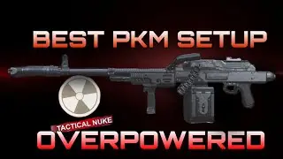 the BEST PKM CLASS SETUP in MULTIPLAYER! BEST LMG CLASS SETUP in Modern Warfare! (TACTICAL NUKE)