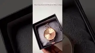 Carlington watch unboxing | rose gold strap | Stylish #watches #amazonfinds #amazonproducts