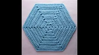 SECRETS OF CROCHET: Teardrop Hexagon new joining method reversible