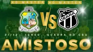 AMISTOSO 40° MASTER | CANINDÉ X CEARÁ FUTSAL #CEARÁ #CANINDÉ