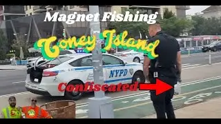 Weapons Found, Police Called! Magnet Fishing NYC🧲💪
