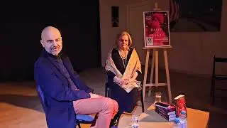 Daisy i cesarz - wiecz&oacute;r autorski w Łodzi, styczeń 2026. Dorota Ponińska i Marcin Kozłowski