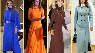 Best Ever Queen Rania Dresses Design Midi Dresses
