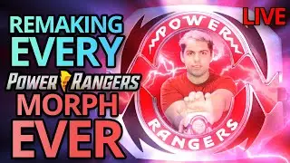 [LIVE] Making The Quantum Ranger Morph from Power Rangers Time Force!