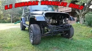 Duramax Jeep Build:  Welding and Oil Pan Fabrication