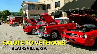 Blairsville, Georgia Classic Car Show Salutes Our VETERANS | Roaming Reporter Debut