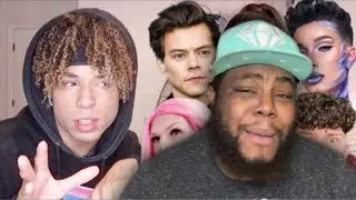 LARRAY STARTING FIGHTS WITH CELEBRITIES | REACTION