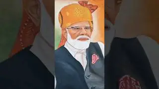 modi ji drawing 🎨 final part 〽️