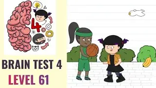 🧠 Brain Test 4 Level 61 | Jenny must get through me to show her skills | Walkthrough