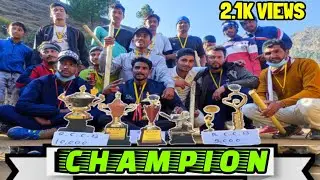 रोमांचक FINAL मुकाबले में अंतिम ओवर तक गया मैच ।। हर्षू ने खेली 98* रन की पारी ।।