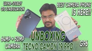 Tecno Camon 19 Pro Unboxing | Best Camera Phone | 64MP+50MP Cam | Ultra-Steady OIS | 32MP Selfie Cam