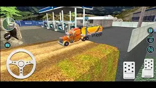 Offroad Oil Tanker Truck Driving Simulator Game - Android Gameplay