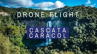 Passeio de Drone pela Cascata do Caracol em Canela