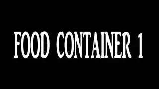Opening/Closing Food Container Sound Effect 1