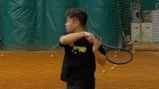 「Tennis Practice」i hate clay.....