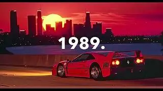 It's summer 1989 and you're cruising in Los Angeles