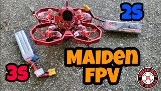 Junior Racer 75 Maiden Flight 2 & 3S FPV