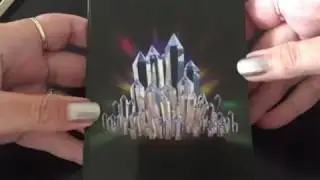 Crystal Oracle Cards-Close Up Review-see each card and messages