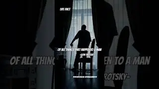 Old age is the most unexpected. Leon Trotsky. #psychology #youtubeshorts #motivation #quotes