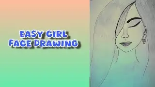 Easy girl drawing sketch 🎨 @litte_learning_hub_yt