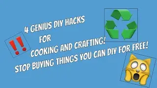 Chalk Paint from TUMS? 4 GENIUS DIY Hacks in 3 mins! Cooking AND Crafts! STOP BUYING: You can DIY!