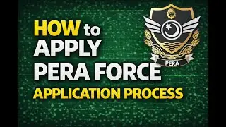 HOW TO Apply in PERA FORCE | System Support Officer Jobs | Apply Online | Complete Information
