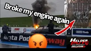 Broke my drag race engine 1.9 TDI PD130