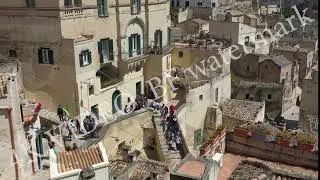 4K Italy, Matera, UNESCO site, historic center     C0078  OK  M  FAST